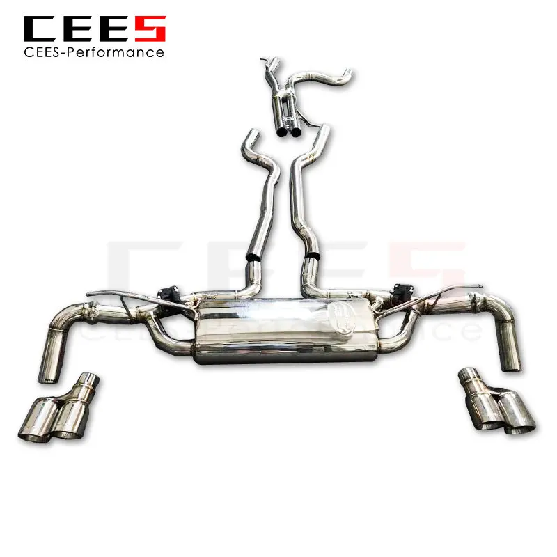 

CEES Catback Exhaust for PORSCHE Cayenne 957 3.6 4.8 2007-2010 Performance Exhaust Valve Control Stainless Steel Exhaust System