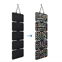 Hanging Enamel Lapel Pin Display Panels Felt Badge Button Brooch Storage Holder Jewelry Necklace Display Stand Earring Organizer
