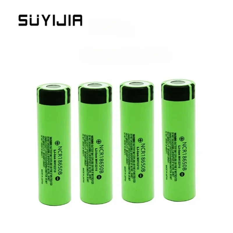 NCR18650B Rechargeable Lithium Battery 18650 Battery 3.7V 3400mAh Can Be Used for Panasonic Electronic Battery Flashlight Toys