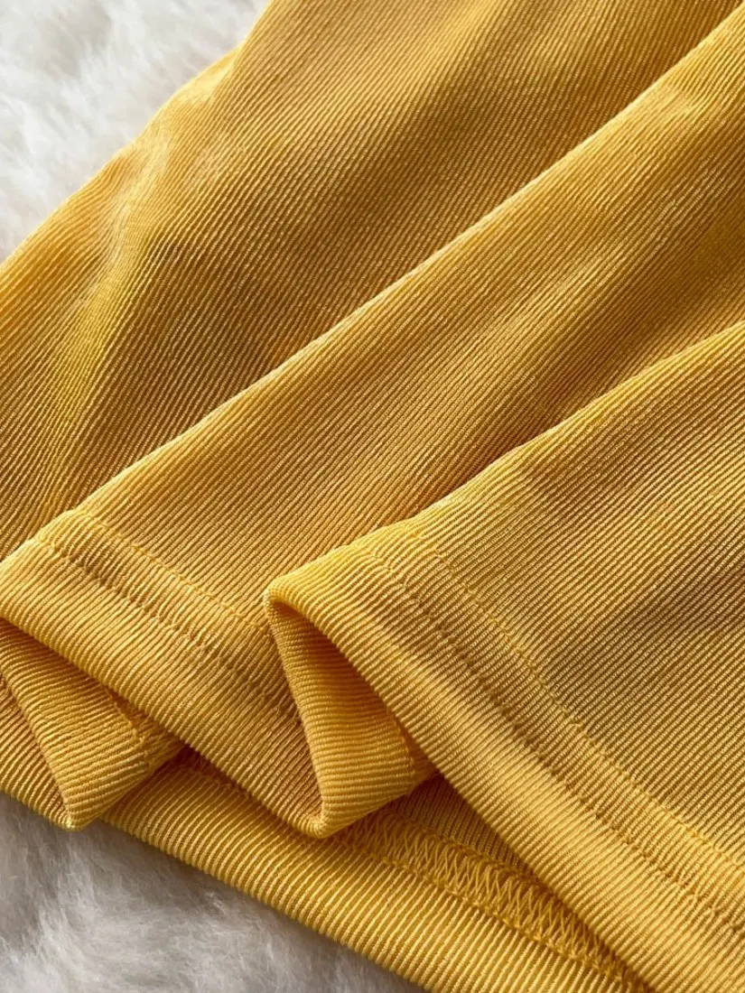 Foamlina Pure Desire Hot Girl Cutout Halter Strap Dress Women 2025 Summer European Design Bodycon High Split Slit Maxi Dress