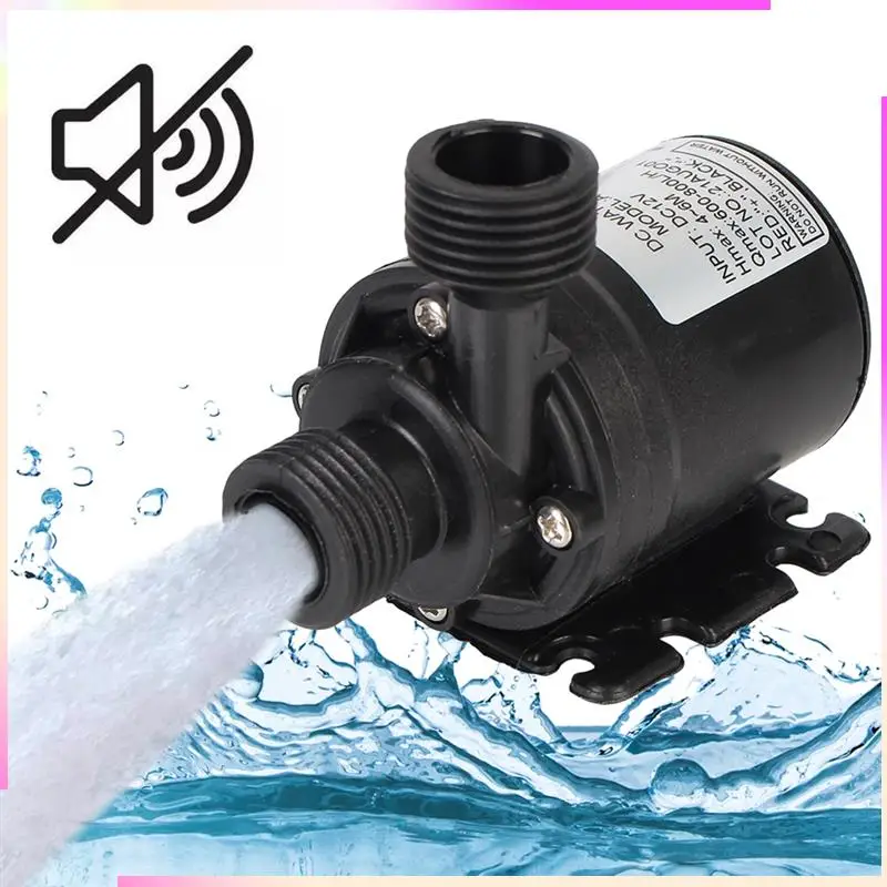 B51C 5M Long Cable Mini Submersible Water Pump 12V DC Ultra-Quiet Brushless Motor 800L/H For Garden Cooling System