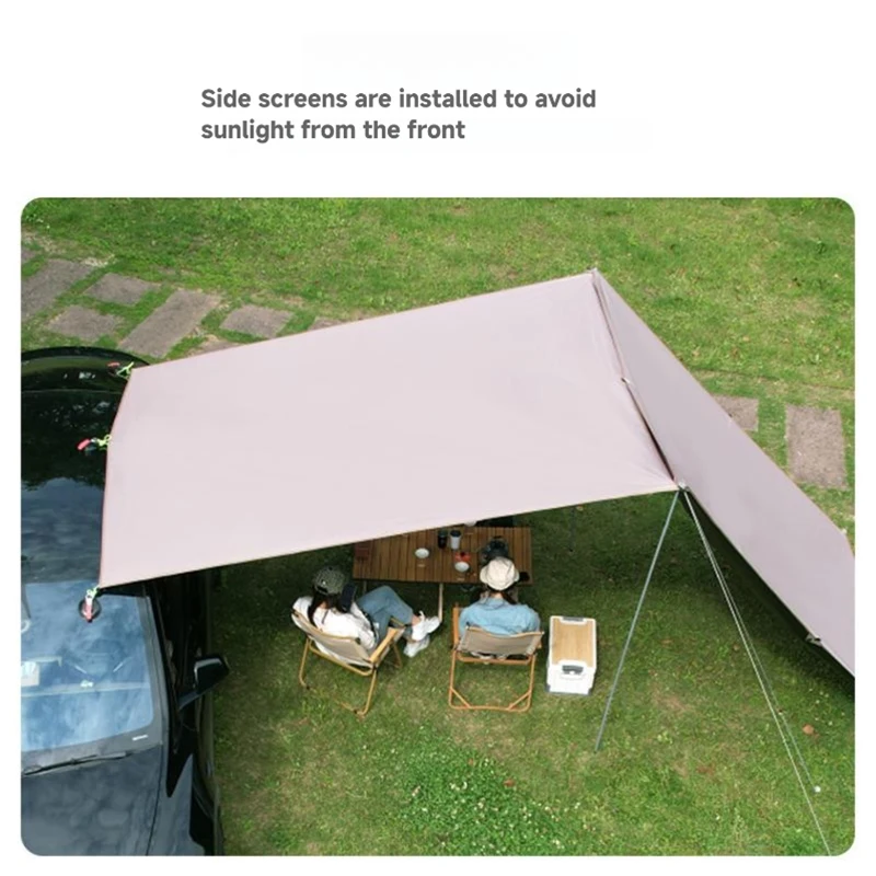 Portable Vehicle Awning Tarp 4