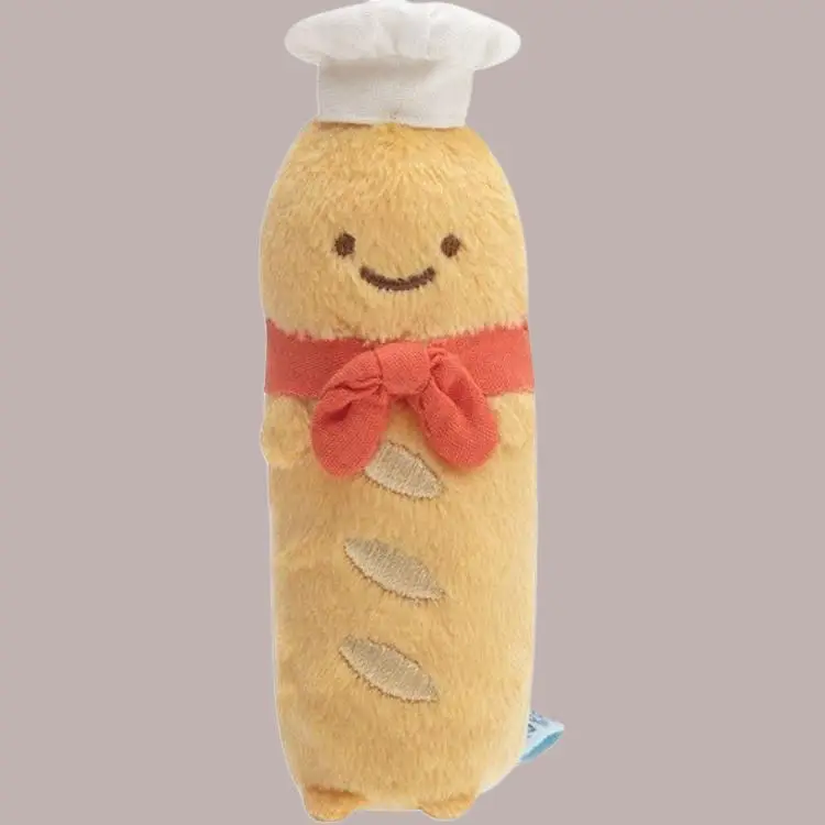 SAN X Cornerside Creatures, Baguette Shop Manager Soothing Dolls Plush Doll 9cm Height MY14501