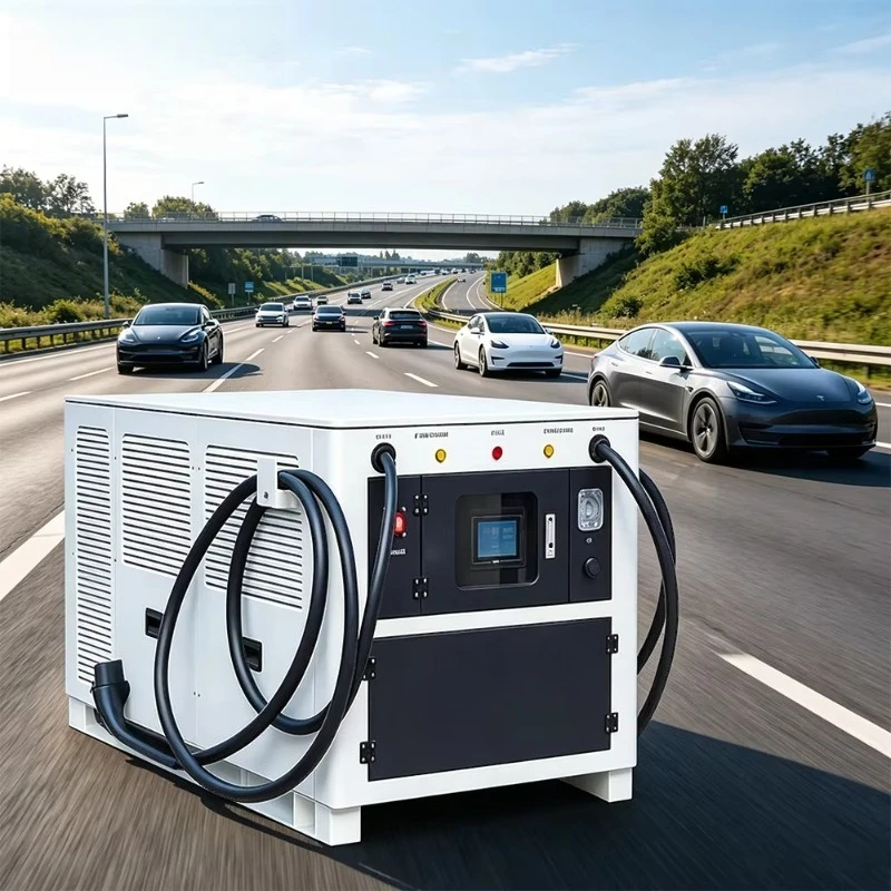 140kWh Mobile DC Fast EV Charger GSL ENERGY Lithium Jump Starter Fleet Charging Station Wholesale Supplier Customized