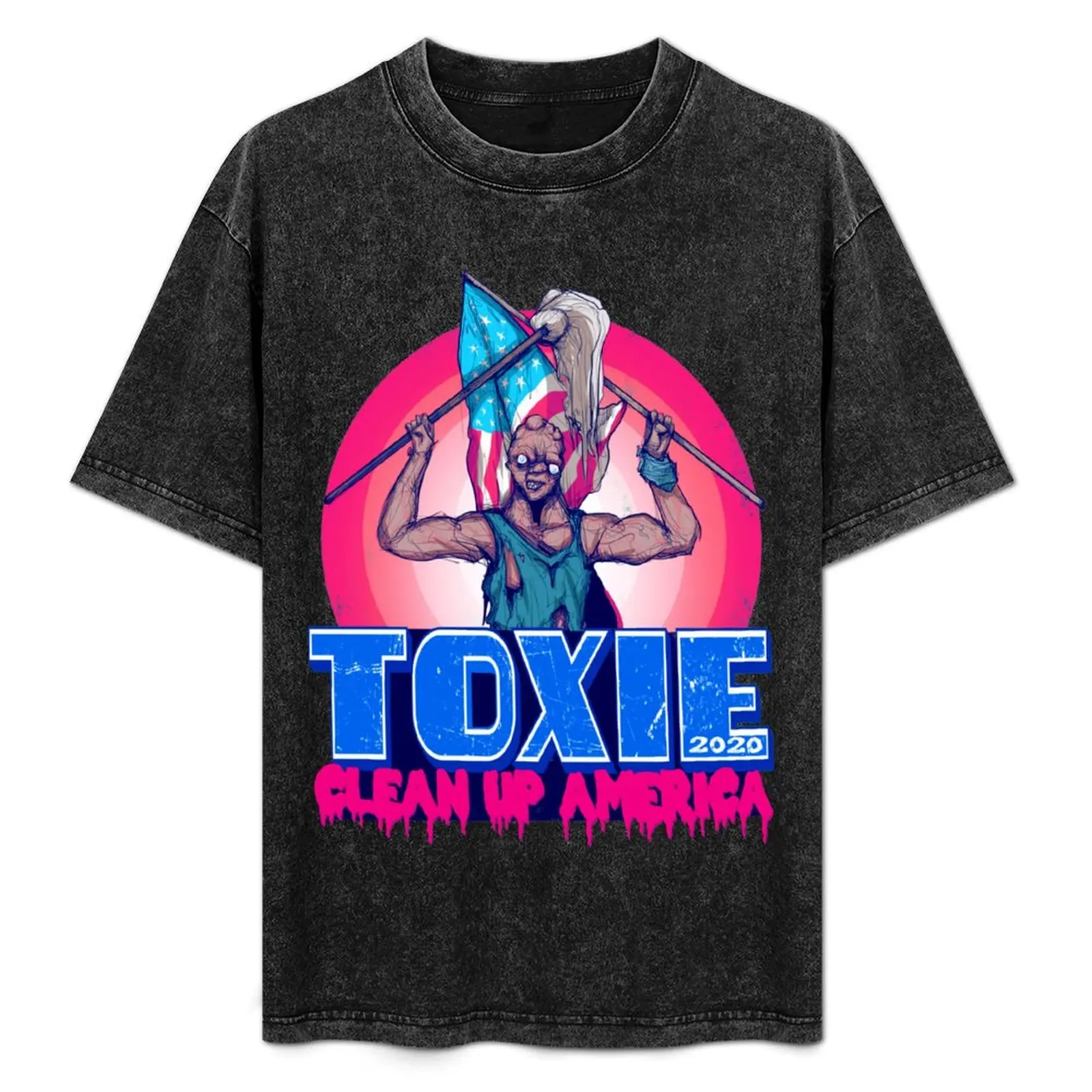 Toxie For President T-Shirt anime t shirts customs design your own custom shirt man t shirt oversized t shirt men