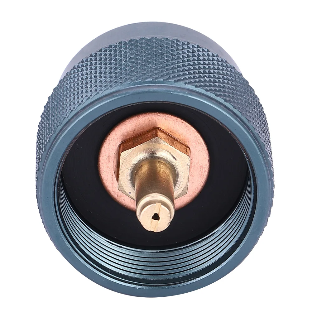Campinggasfornuis Adapter Converter Multifunctioneel en handig Duurzaam Gemakkelijk te gebruiken ventielbus naar 1L propaantankadapter