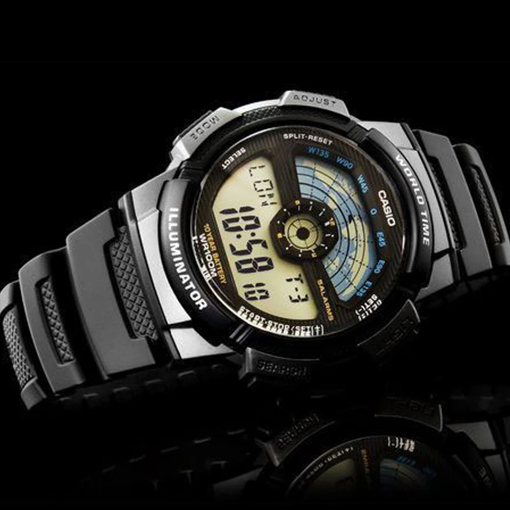 Casio watch for men top luxury set military 10-Year Battery Life 100m Waterproof digital watch sport quartz men watch relogio