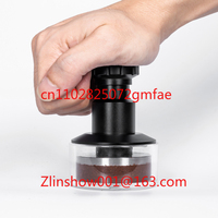 51mm 53mm 58.35mm SUS304 Stainless Steel Automatic Depth Adjustment Height Ripple Base Four Spring Force Coffee Impact Tamper