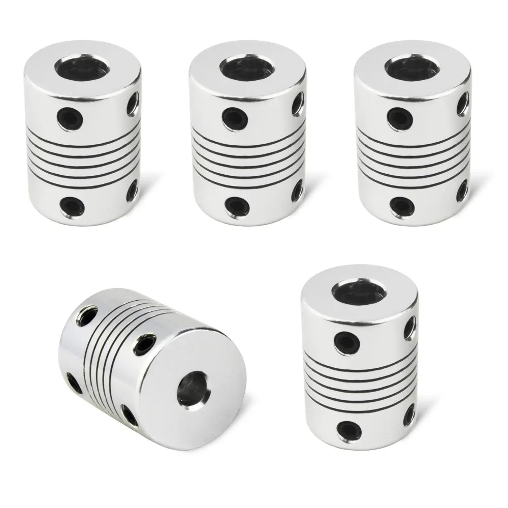 D19L25 Multiple Specifications Aluminum Z Axis Flexible Coupling for Stepper Motor Coupler Shaft Couplings 3D Printer