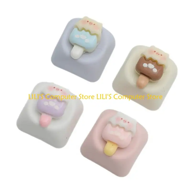 

A52B Customizable Piggy Theme Resin Keycaps Mechanical Keyboard Keycap Replacement