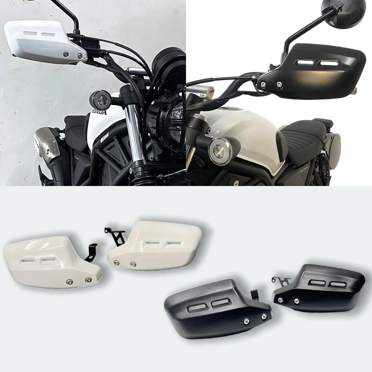 Аксессуары для мотоциклов ветрозащитных ограждений на руль для Honda CL500 CL300 CL250 — защитные приспособления для рук мотоцикла