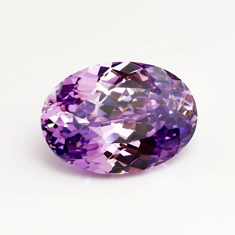 New Violet Oval 100 Faceted Cut Cubic Zirconia Lab Zircon CZ 4K Cutting 5A+ Quality for Jewelry Making