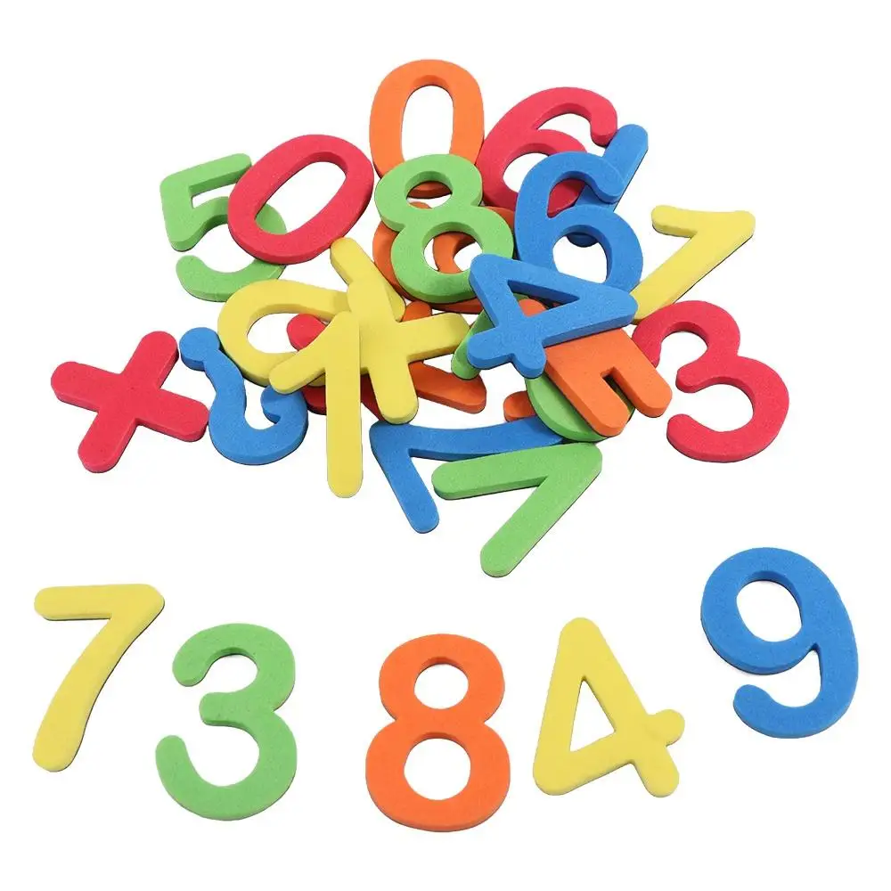 24pcs Magnetic Alphabet Letters EVA Magnetic Letter Sticker Soft Washable Magnetic Letter Refrigerator Sticker Letter EVA Foam