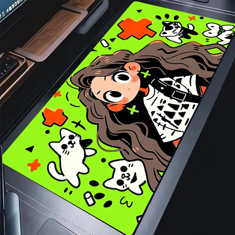 

Mouse pad Trendy Graffiti gaming accessories computer keyboard gamer Designed specifically for e-sports games Senior mousepad