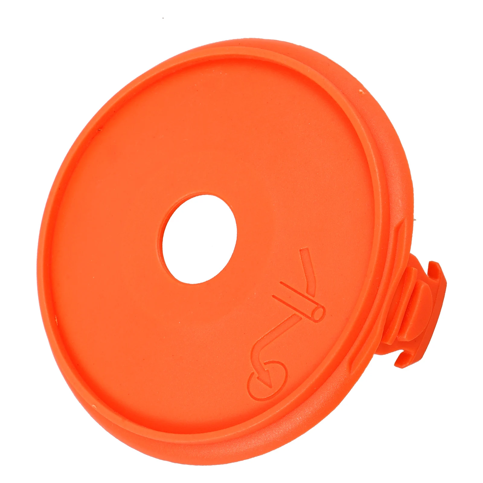 

1pcs Lawn Mower Spool Cover Plastic Coil Cap Replacement for Trimmer Orange ABS 05344 Part String Mower Cover Trimmer