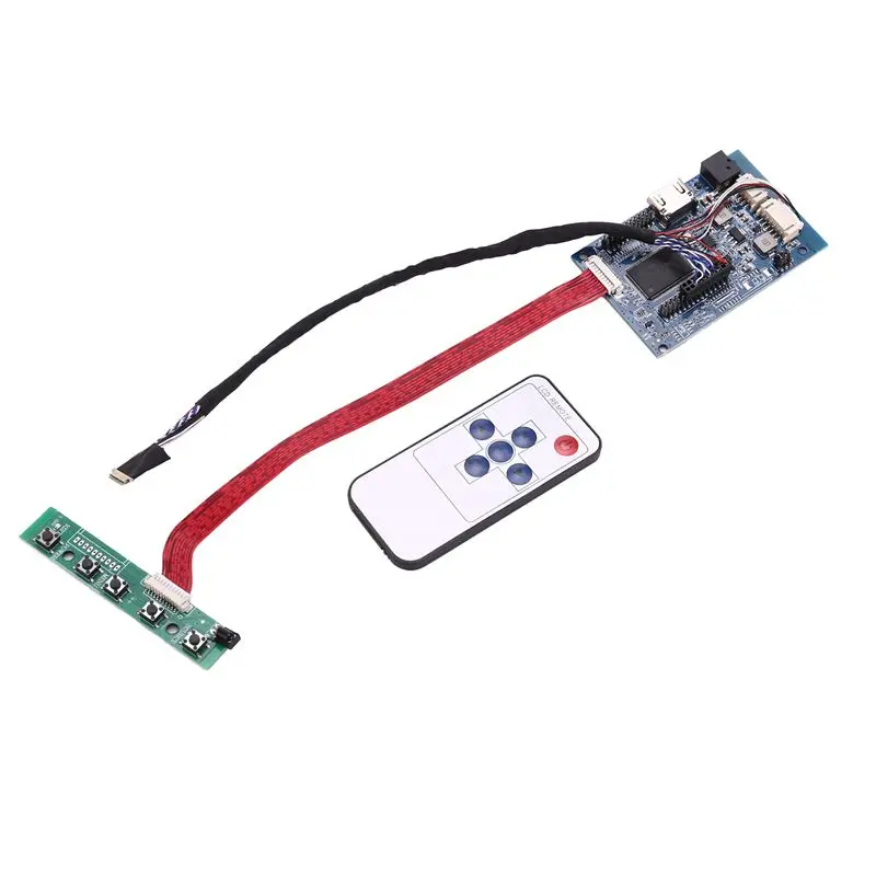 

Плата контроллера AY14 -+AV LCD для 15,6-дюймовых экранов B156XW02 LP156WH2 1366X768 с пультом дистанционного управления, 40-контактный сигнальный кабель для клавиатуры