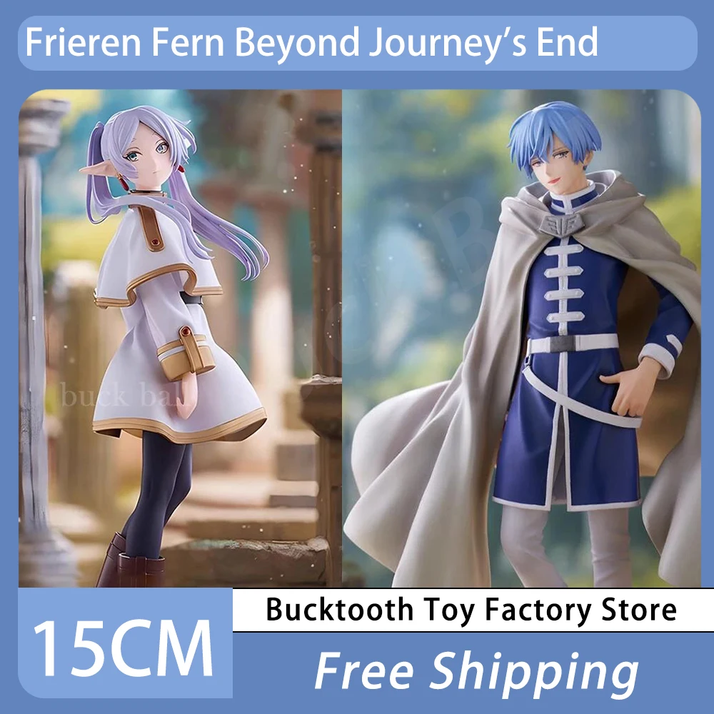 

15cm Original Frieren Beyond Journey's End Fern Anime Figure Noodle Stopper Himmel Figures PVC Doll Model Ornament Toys Gift