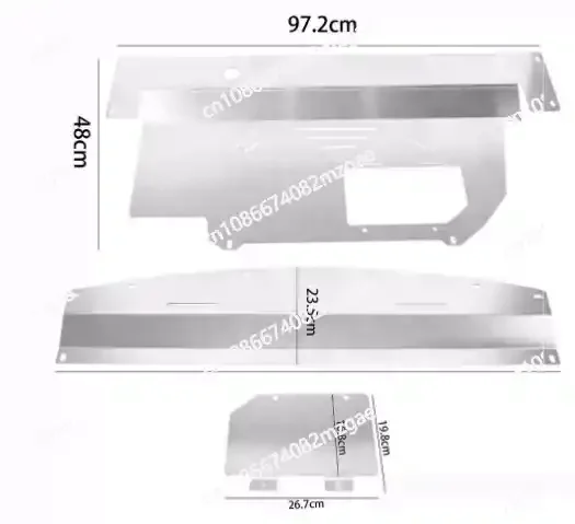 Engine Splash Shield Guard Under Tray Under Guard Cover 350Z for Nissan on 03-09