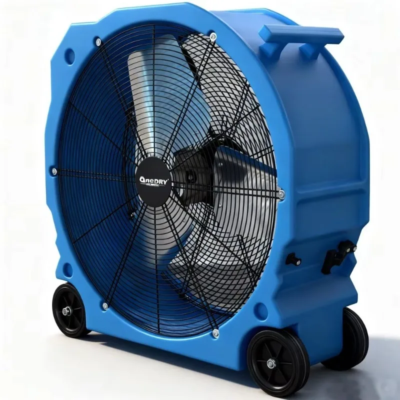 Plastic Economy Drum Fan Onedry Roto Mold Air Mover Fan Blower for Industrial Commercial Workshop Warehouse