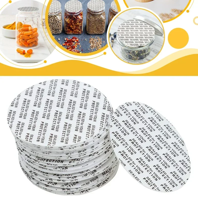 

500PCS 20-101mm Black Foam Pressure Sensitive Sealing Gasket Suitable Is Suitable For Cosmetics Bottles Jar Food Pots Containers