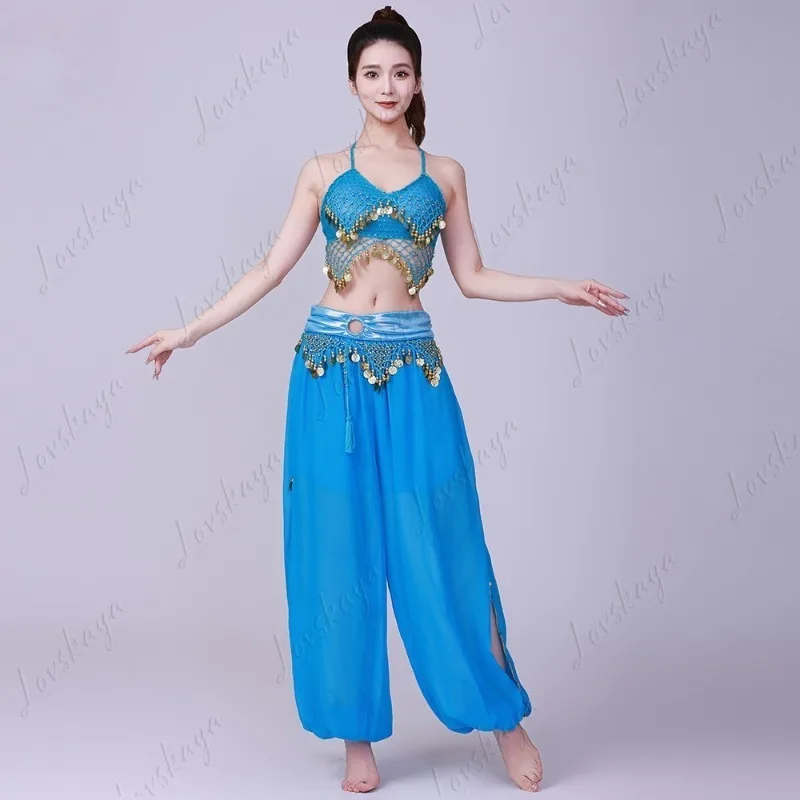 

Sequins Tassel Belly Dance Suit Stage Indian