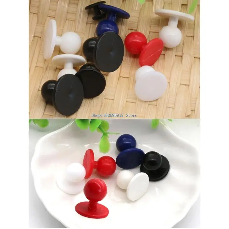N7YE 100pcs Chefs Clothing Buttons NoSew Installation Chefs Uniform Ball Buttons For Restaurant And Hotel Chefs Uniforms