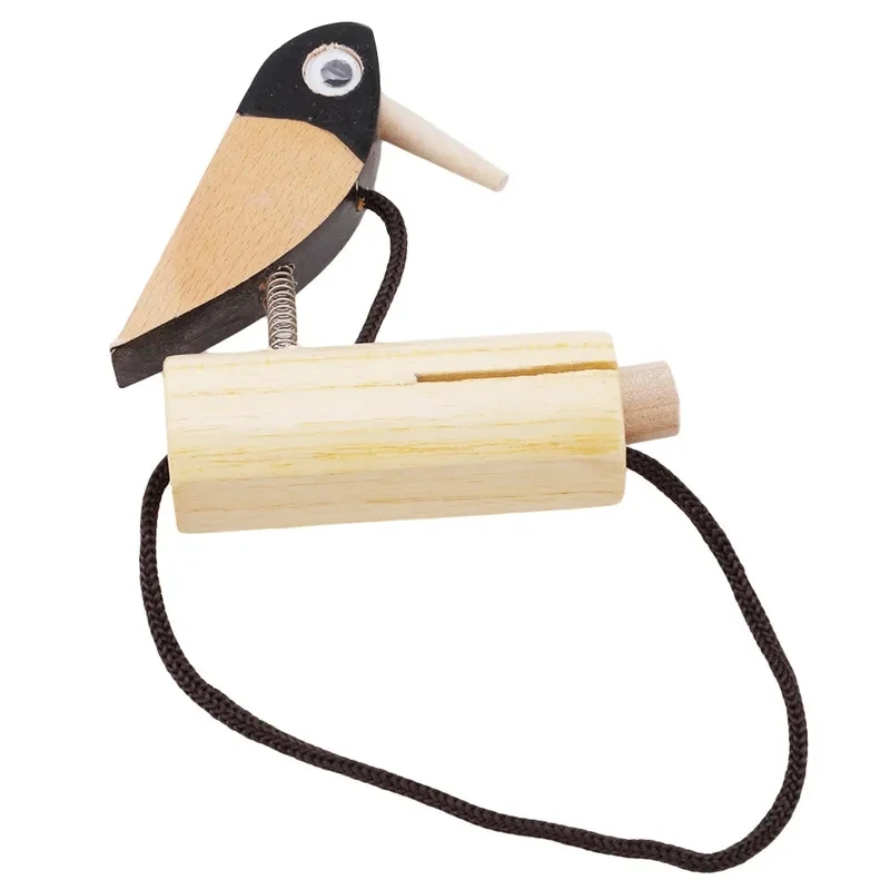 Orff Percussion Toys Bird Caller Bird Caller Traditional Bird Rattles Clappers Castanets Early Musical Education Instrument