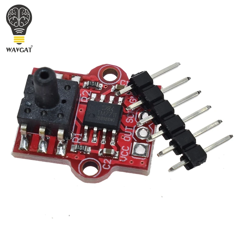 3.3V-5V cyfrowa moduł czujnika ciśnienia barometrycznego płyta kontroler poziomu wody w stanie ciekłym 0-40KPa do Arduino DIY