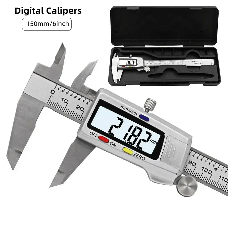 New Stainless Steel Digital Caliper 6