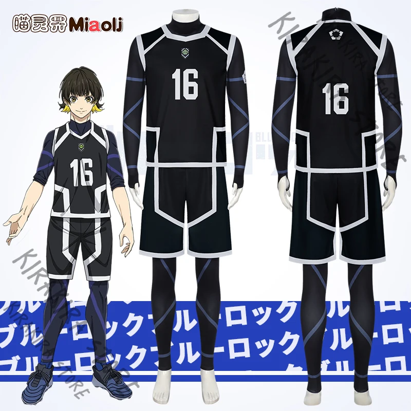 BLUE LOCK Anime Ball Uniform Karasu Tabito Hiori You Cosplay Costumes Props Outfit Clothing Carnival Clothes Hallowmas Full Set