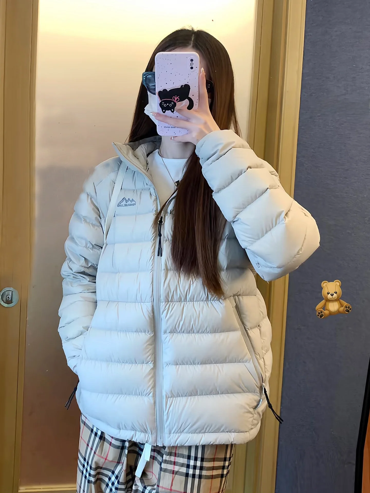 Léger femmes vers le bas Jaet hiver 2025 nouveau Sle polyvalent étudiant Faionable vêtements d'hiver vêtements d'extérieur coréen Sle Str...