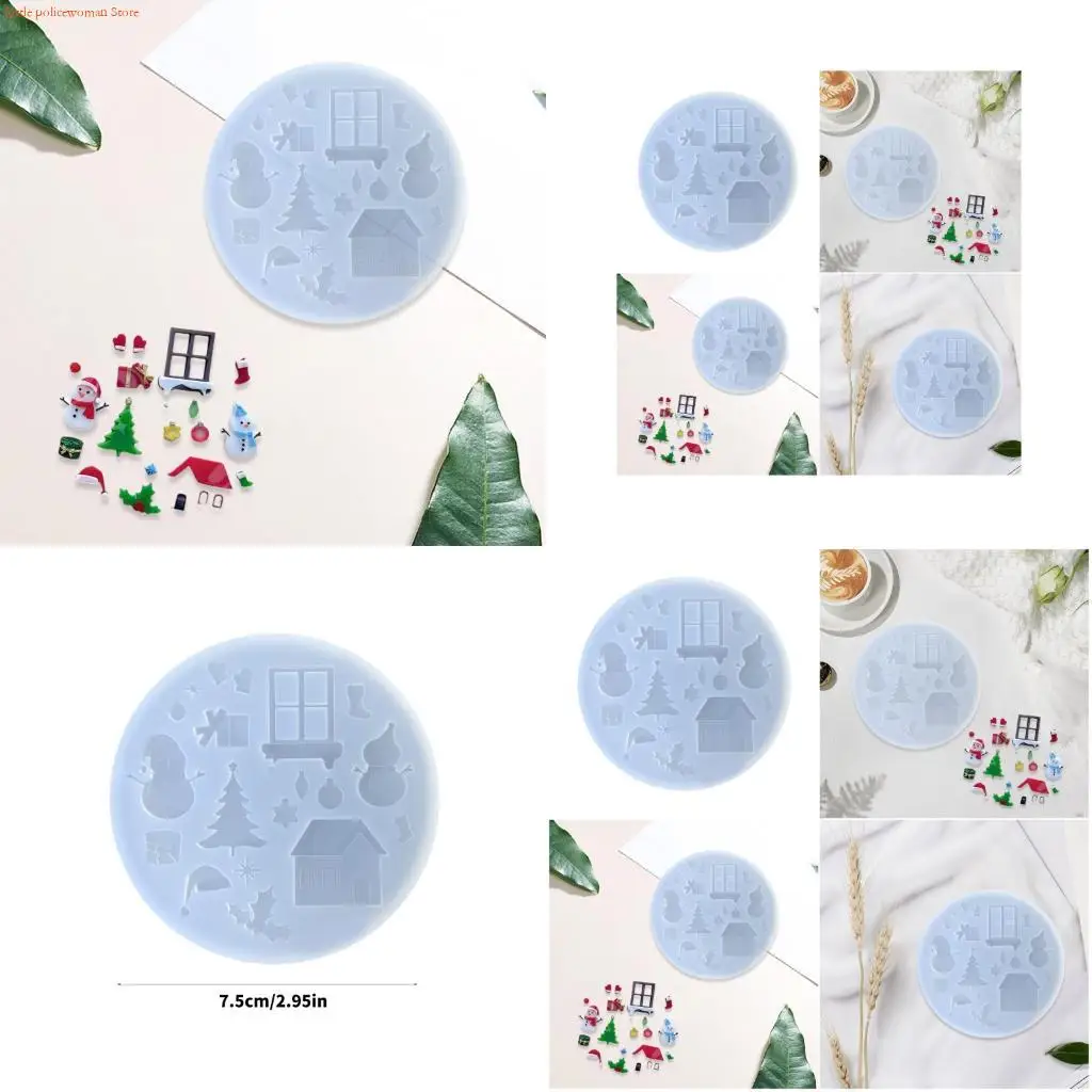 

F92D Flexible Silicone Baking Mould Portable Accessory for Creative Dessert and Candy Making Dishwasher Safe Materials