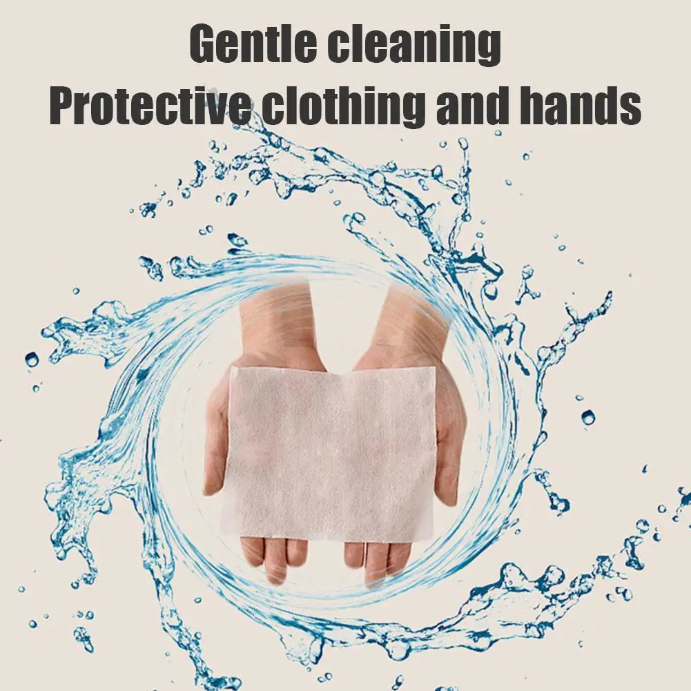 Stain Wipes Clothes Instant Cleaning Wet Wipes Stain Stain Wipes Water-free Gentle Cleaning Removers Accessories Remover La H5m6