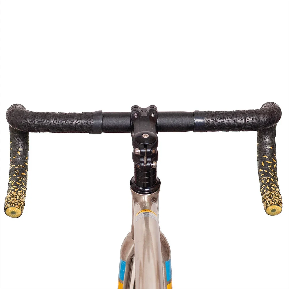 Rennrad-Lenkerband Super Sticky Kush Star Fade Lenkerband EVA/PU Fahrrad Anti-Rutsch Stoßdämpfer Wickelband Mit 1 Paar Lenkerstopfen – Detail 12