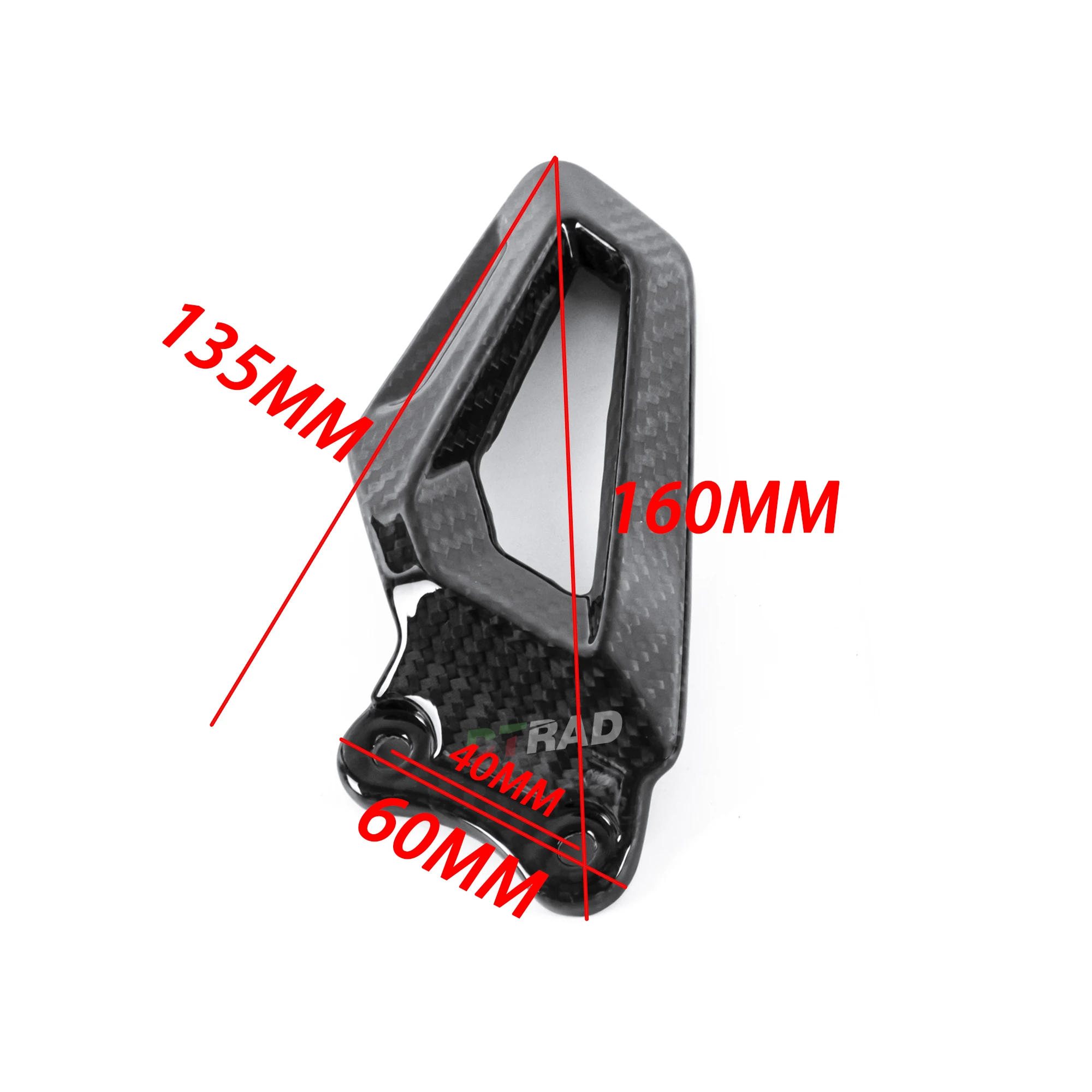 NEW For BMW S1000RR 2019-2023 M1000RR 2020-2023 Carbon Fiber Heel Plates Rearests Foot Guard Protector Motorcycle Modified Parts