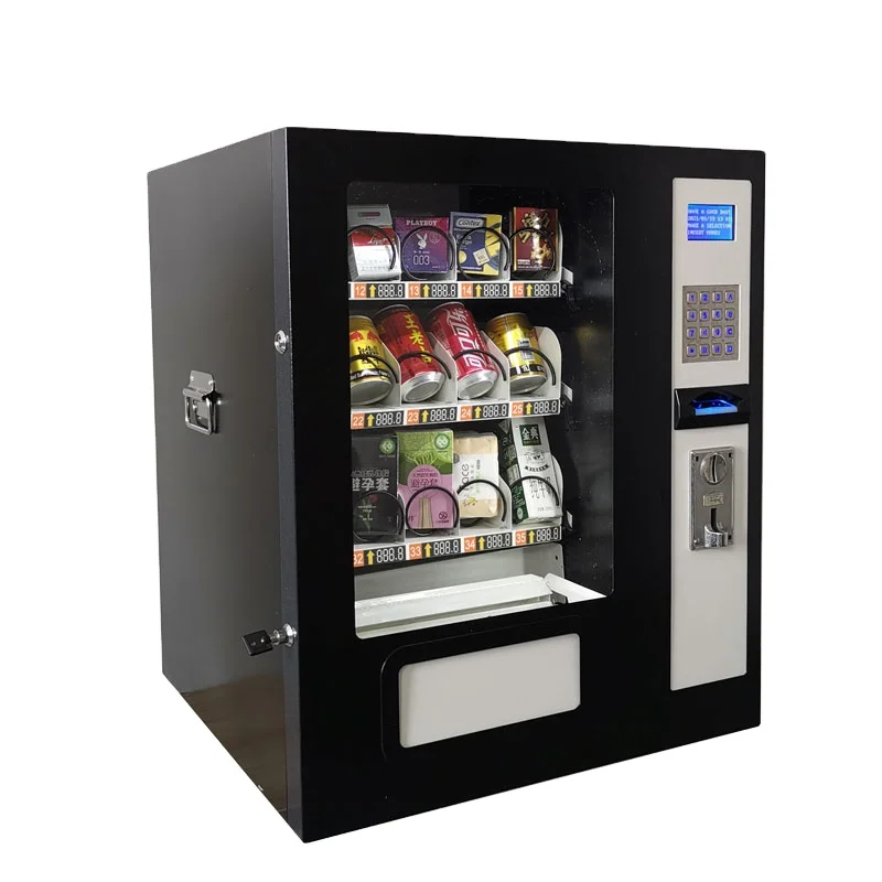 

Desktop Vending Machine for Small Snacks and Drinks
