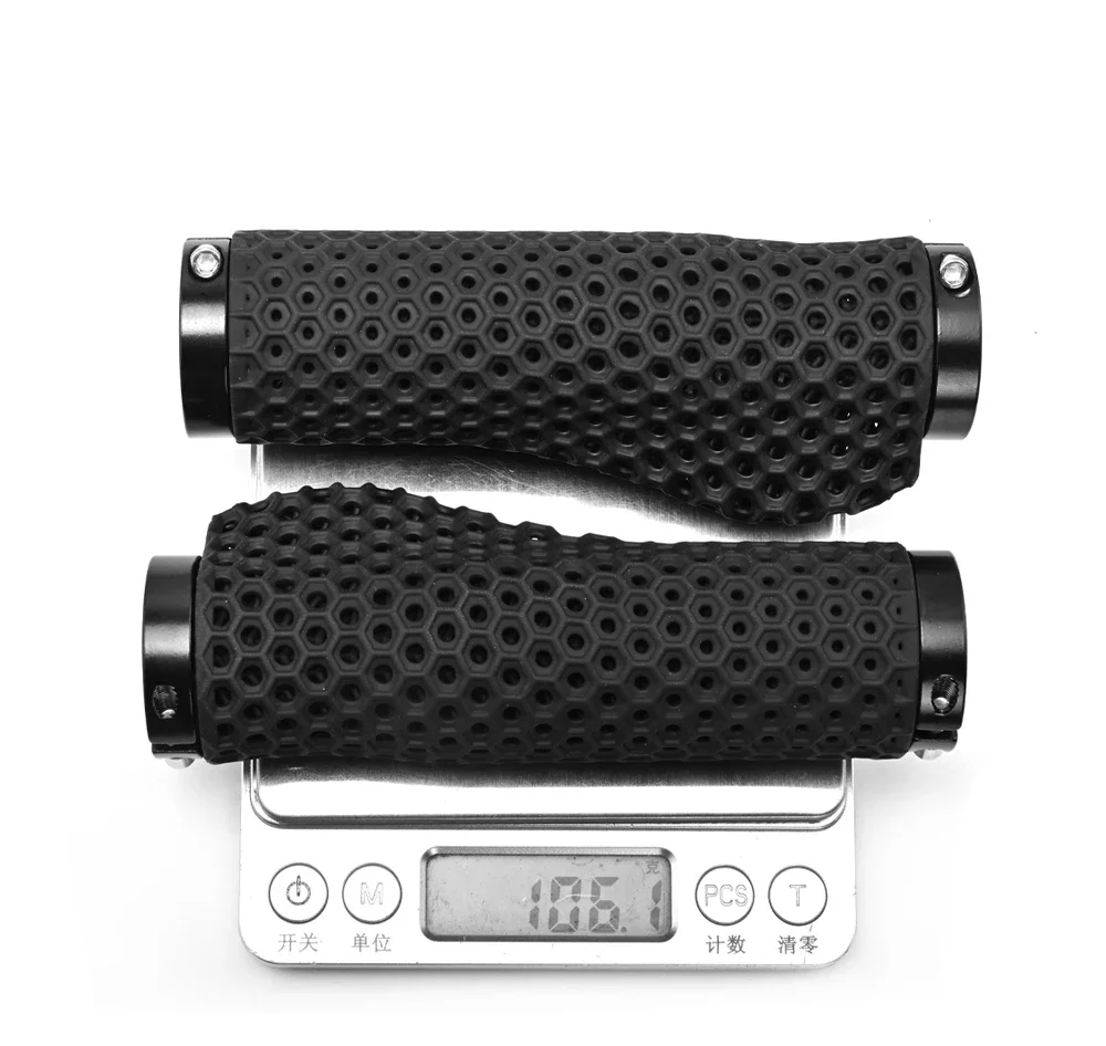 GOLDIX Premium 3D-gepresste Lenkergriffe, rutschfest, stoßdämpfend, MTB-Fahrradlenker-Schutz, Fahrradzubehör – Detail 14