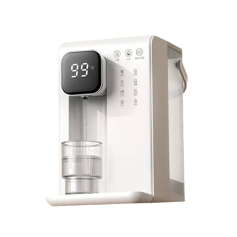 3L Desktop Instant Hot Water Dispenser Mini Portable Tea Brewing Small Smart Desktop Instant Hot Water Dispenser 220V