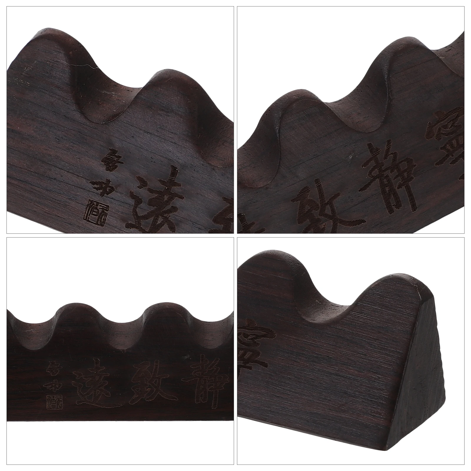 

s Calligraphy Brush Holder Wooden Detachable Wall mounted Free standing Storage for 67 Pens Desk ganization Pen Rest Painting