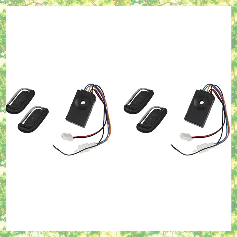 Smart-2X 36V-72V Control remoto Universal sistema de seguridad de alarma para patinete eléctrico ciclomotor 110DB alarma antirrobo inteligente