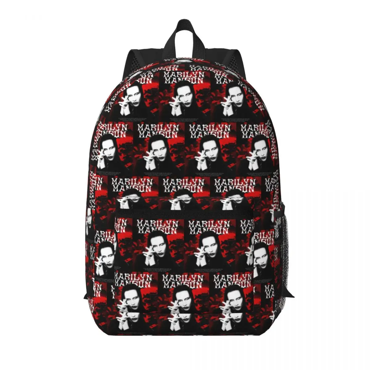 

New Arrival Marilyn Manson The Golden Age Of Last Music Student Backpack School Bag Hiking Travel Daypack Bookbag Shoulder Bags