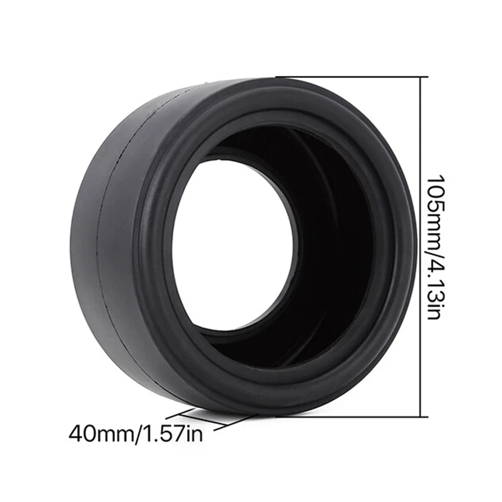 4X RC ショートコース トラック タイヤ ホイール 12mm 六角 1/10 TRAXXAS SLASH Rustler CAR用