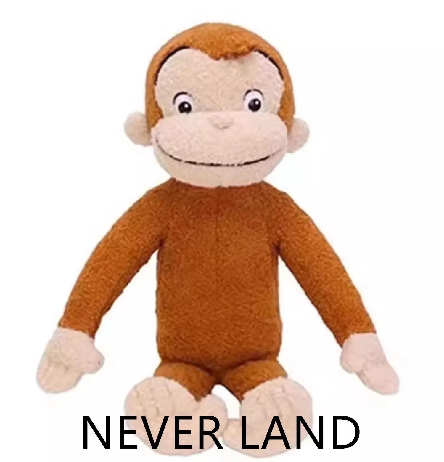 New Kawaii Anime Curious George Monkey Plush Kids Stuffed Animals Toys For Children Gifts
