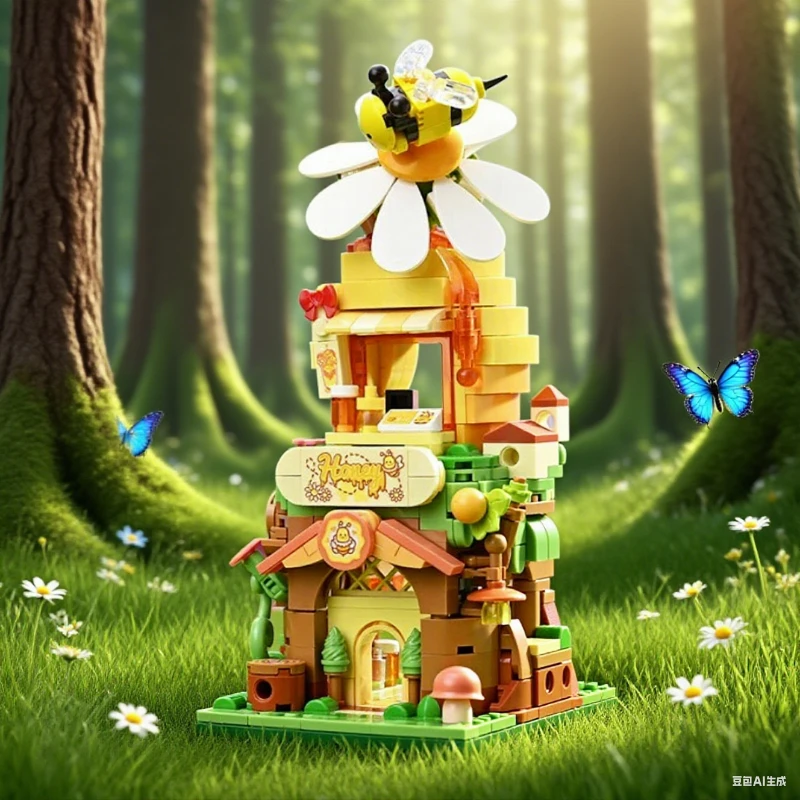 Keeppley – blocs de construction, modèle d'architecture, jouets d'assemblage, Surprises d'anniversaire pour enfants, cadeaux pour enfants, filles et petit ami, nouvelle collection