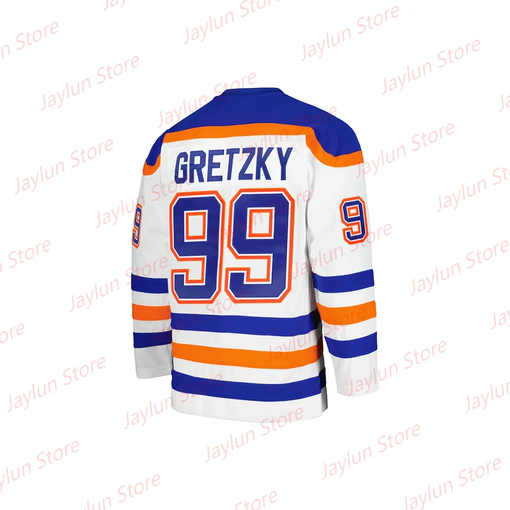 2024-25 New Arrival Winter Long Sleeve USA Edmonton T-Shirt 3D Printed American Oiler McDAVID #97 Hockey Jersey Champion Adults