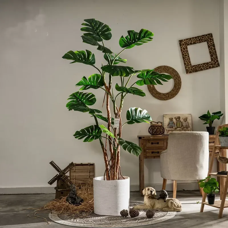Turtleback Tree Turtleback Bamboo Simulation Greenery Bonsai Bonsai Fake Tree Indoor Home Decor Decoration