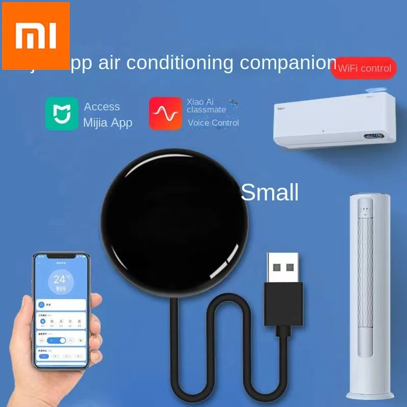 Xiaomi mijia wifi intelligente klimaanlage begleiter infra rot fernbedienung xiaoai stimme wurde mit der mi home app verbunden
