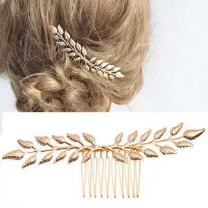 Crown Tiaras Headpiece Tiaras Hair Accessories of the Greek Gold Color Bride 6 Main Sales Accessories Greek goddess - №6
