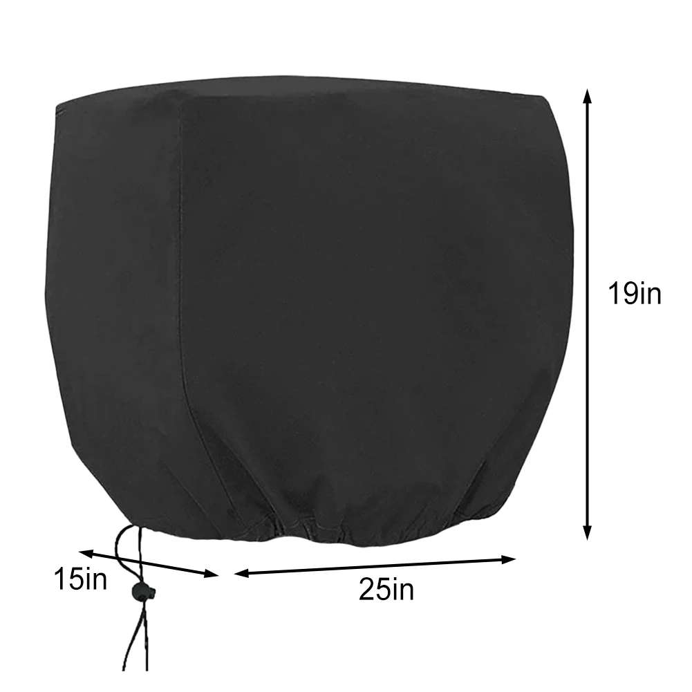 1Pc Outboard Motor Half Cover Boat Motor Cover Half Waterproof Cover Shield For Mooring Traveling Trailering