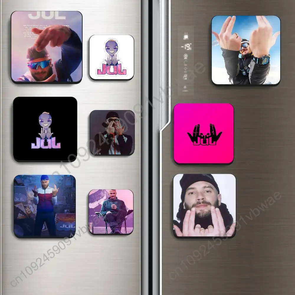 

French cool Jul Rap Best-Selling Strong Magnetic Fridge Magnets Adhesive to Metal Surfaces Leaves No Residue